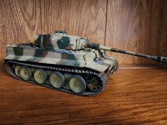 Nichimo 1/30 Scale Panzerkampfwagen VI Tiger I Completed, Hand Painted in USA