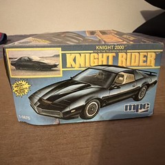 Vintage 1/25 MPC KNIGHT 2000 FROM TV SHOW “KNIGHT RIDER” SEALED New Bags 1983