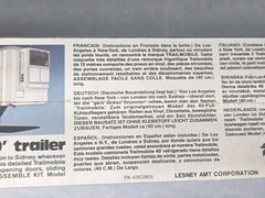 Vintage 1/32 AMT MATCHBOX SNAPFIT TROPICANA REEFER TRAILER FACTORY SEALED 1980