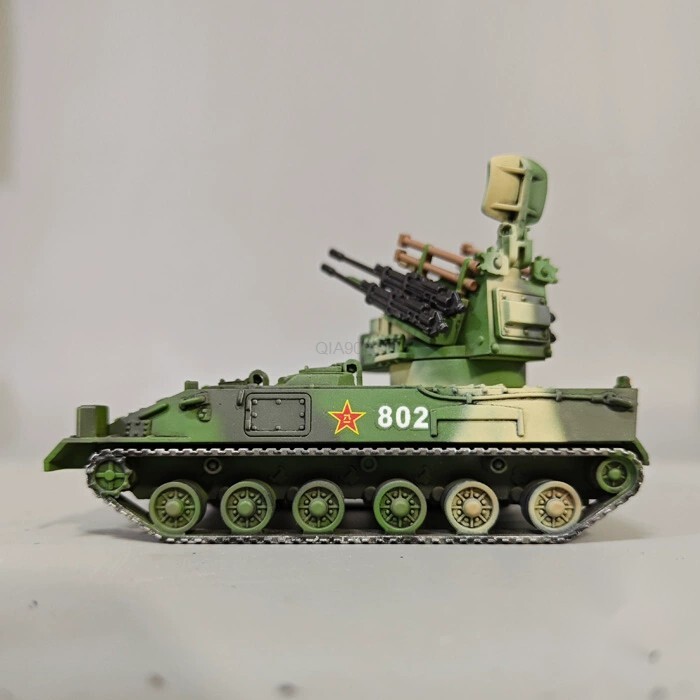 1/72 China PLA Army PGZ0-4A Anti-aircraft Gun Missile System Plastic Model！
