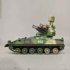 1/72 China PLA Army PGZ0-4A Anti-aircraft Gun Missile System Plastic Model！