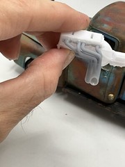 1/25 Straight Down Gasser Headers 3d Printed
