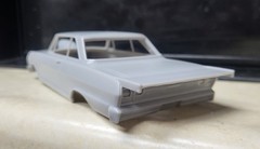 1/24 scale resin 3d printed Outlaw 1965 Chevy II Nova drag body model slot car