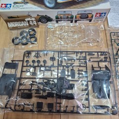 TAMIYA 1/24 scale MORGAN 4/4 plastic model kit from Japan.