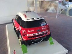 1/43 TSM Mini Countryman,Dakar Rally ,4WD, red/wh. Roof,no305, mint!!!
