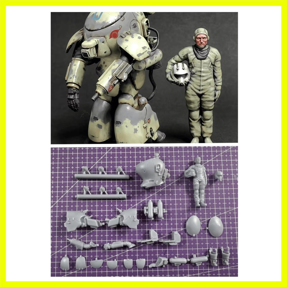 1: 35 Die Casting Resin Model Assembly Kit, GK，Ma.k， Unpainted, Needs To Be A…