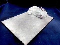 1/35 Scale Military Diorama Base Terrain Display Model Soldiers Figures Diecast