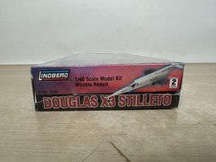 Douglas X-3 Stilleto – 1/48 Scale Lindberg Unassembled Kit #71426 – NEW SEALED!