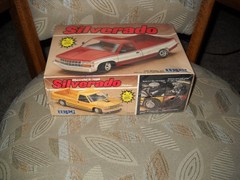 😎MPC MODEL KIT #6096 1/25 “CHEVY SILVERADO C-1500 TRUCK 2 n 1 /STOCK CUSTOM😎
