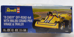 Revell ’78 Chevy Off-Road 4×4 W/ Malibu Grand Prix Virage & Trailer 1/25 14581