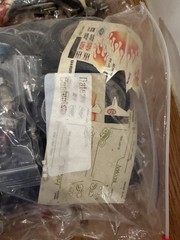 Vintage Model Motorcycle Parts Lot Misc