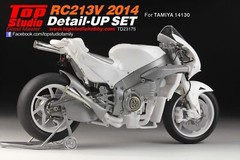 Top Studio 1:12 Honda RC213V 2014 Super Detail Up Set For Tamiya Kit TD23175