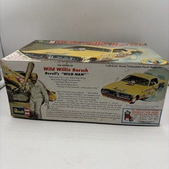 VERY RARE 1/25 WILD MAN Version WILLIE BORSCH Funny Car Model Revell Open Box