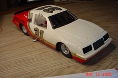 Mark Martin 31 Fat Boys BBQ Ford Thunderbird NASCAR Plastic 1/24th Part fb269