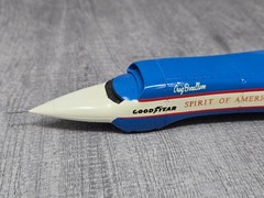 Vintage John Shinton Spirit of America Built Model Land Speed Record Signed