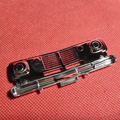 Grill / Front Bumper 1977 GMC Van 1:25 scale model car part Revell