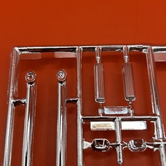 1968 Camaro Z/28 AMT Chrome Grill Bumpers Supercharger Model Parts 1:25 New 10