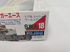 Fujimi 1/76 Panzer Kampfwagen IV Tiger I [Late Type] SSsPzAbt.101 (25-A252) READ