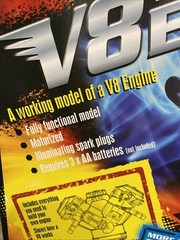 Haynes Build Your Own V8 Engine With Ignition Sound Working Model Kit NEW