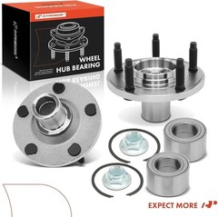 A-Premium 2 X Front Wheel Bearing and Wheel Hub Kit Compatible with Ford Escape