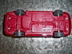 1989 Ford Taurus SHO Sedan Currant Red #6067 Dealer PROMO NEW — RARE Color
