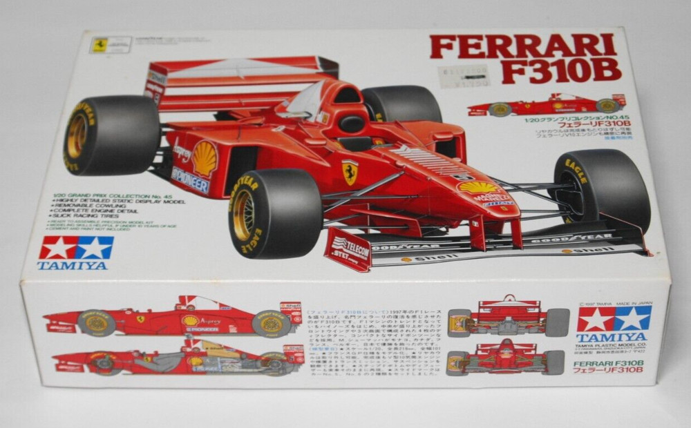 Tamiya 1/20 Ferrari F310B 1997 F-1 Gran Prix Series No. 45
