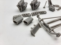1960s Front Engine Dragster With Two V8s, 1/25 Scale Mode Kit