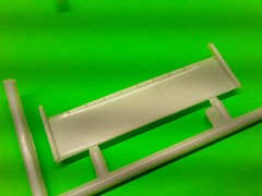90 1990 Mustang 5.0 Knotchback LX 1/25 Race Car Drag Cowl Hood Spoiler Seat Cage