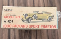 Gabriel Hubley 1930 Packard Sport Phaeton 1975 Issue Kit # 4859 Factory Sealed