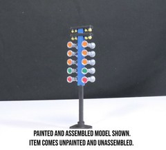 Make It RC 1/24-1/25 Scale Drag Racing Christmas Tree Kit for Race Track/Diorama