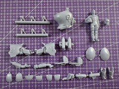 1: 35 Die Casting Resin Model Assembly Kit, GK，Ma.k， Unpainted, Needs To Be A…