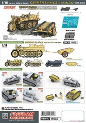 WW.II German Sdkfz.2 Kettenkraftrad & Goliath Demolition Vehicle & Driver Figure