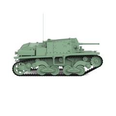 SSMODEL 1/35 682V1.9 Kit IA Fiat-Ansaldo L40 47/32 Self-Propelled Gun WAR GAME
