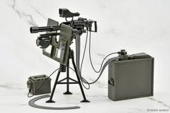 TomyTec Little Armory 1/12 MACHINE GUN M134 Defensive Config Model Kit #LD052