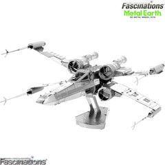 Metal Earth Star Wars X-Wing Starfighter 3D DIY Model Building Kit Puzzle Game