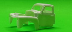 50 1950 Chevy 3100 Pickup Truck 1/25 AMT Cab Body Interior Tub Bench Seat Dash