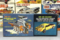 AMT 1969 CAMARO “FUNNY HUGGER” FUNNY CAR KIT#T344 MPC 1/25 ORIGINAL BOX ONLY..!!