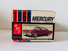 Vintage AMT 1966 Mercury Park Lane Hardtop Annual Model Kit #6326 1/25