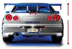 DeAGOSTINI Fast & Furious Nissan Skyline GT-R (R34) 1:8 Vol. 001 – 074 w/ Parts