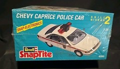 NIB Revell Snaptite Chevy Caprice Police Car. 1/25. #6293 – Factory Sealed