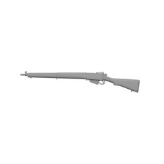 SSMODEL SSG48002 1/48 British Lee-Enfield 3D PRINTING (6 Pcs)