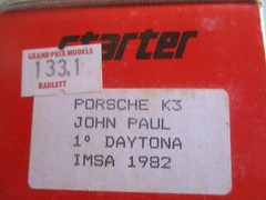 🔥 STARTER PORSCHE K3 JOHN PAUL DAYTONA IMSA 1982 race car 1:43 KIT MORE LISTED