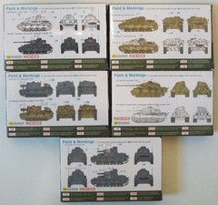 1/144 Dragon Mini Armor Set (#06, 07, 08, 09 & 10) with bonus Karl Sealed MIUB