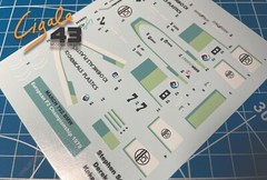 NEW Decals March 792 BMW F2 1979 1/43rd scale for Tameo Kits by Cigale43 CDS030