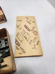 VINTAGE BOXED AIRFIX-72 BREN CARRIER & SIX POUNDER ANTI TANK WEAPON Started Kit