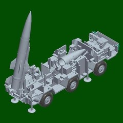 HobbyBoss 1/72 Russian 9K79 Tochka SS-21 Scarab IRBM Missile Vehicle Kits Toys
