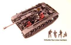 1/35 Border Model StuG III Ausf G Full Interior PE Parts 4 Crew Metal Barrel #52