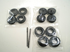 Modelhaus Resin Lot of Model Car Tires and axles new L@@K!
