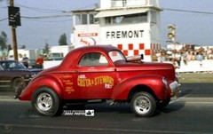 Decals – Willys Gasser of Carl Costa and Pat Stewart, Nostalgia 1967.