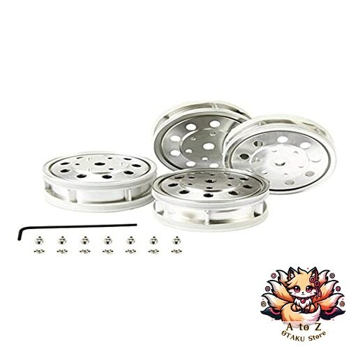 NEW Tamiya Big Truck Optional Spare Parts TROP.18 Matte Chrome Rear Wheel for